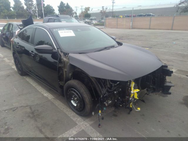 honda civic sedan 2021 2hgfc2f86mh505036