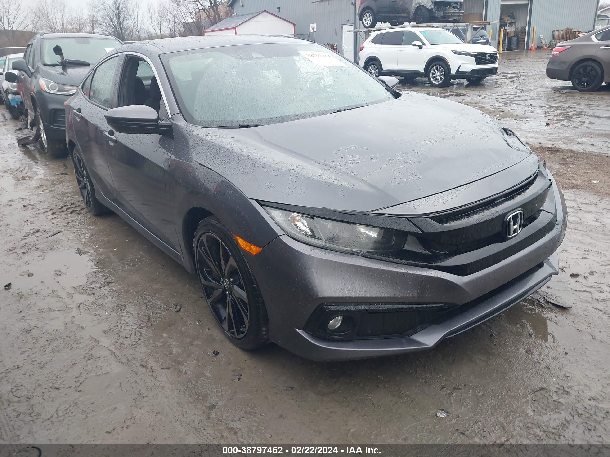 honda civic 2021 2hgfc2f86mh509118