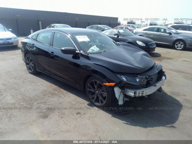 honda civic sedan 2019 2hgfc2f87kh506368