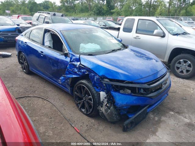 honda civic 2019 2hgfc2f87kh511764