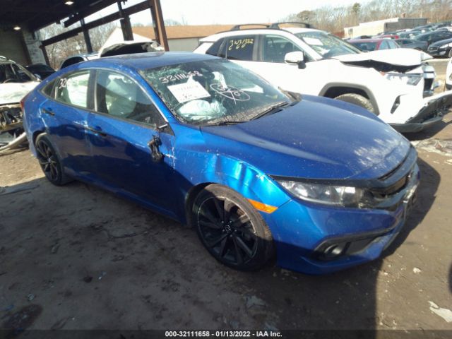 honda civic sedan 2019 2hgfc2f87kh539113