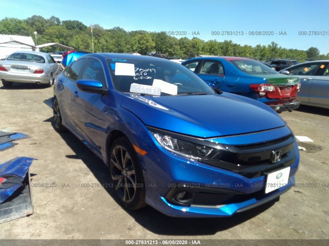 honda civic sedan 2019 2hgfc2f87kh601433