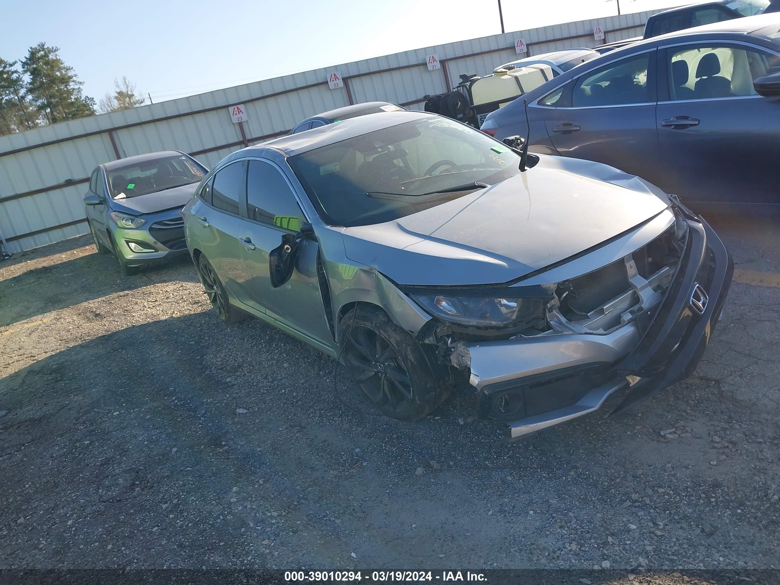 honda civic 2021 2hgfc2f87mh506518