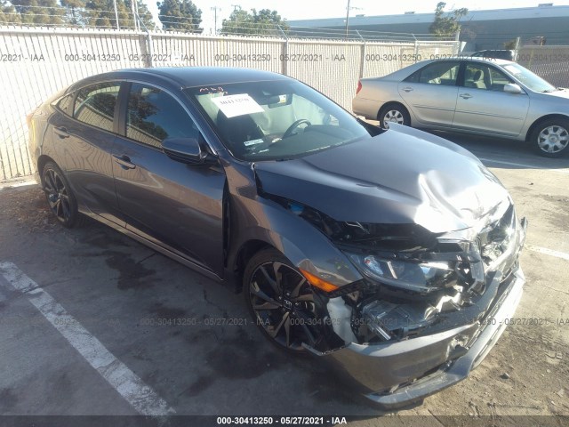 honda civic sedan 2021 2hgfc2f87mh521827