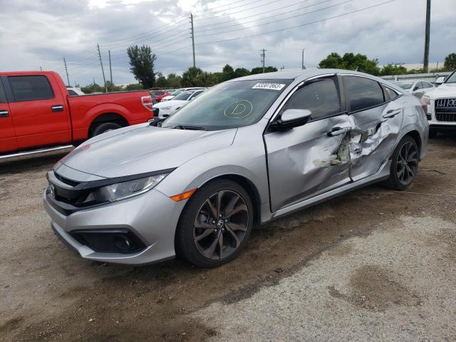 honda civic spor 2021 2hgfc2f87mh532536