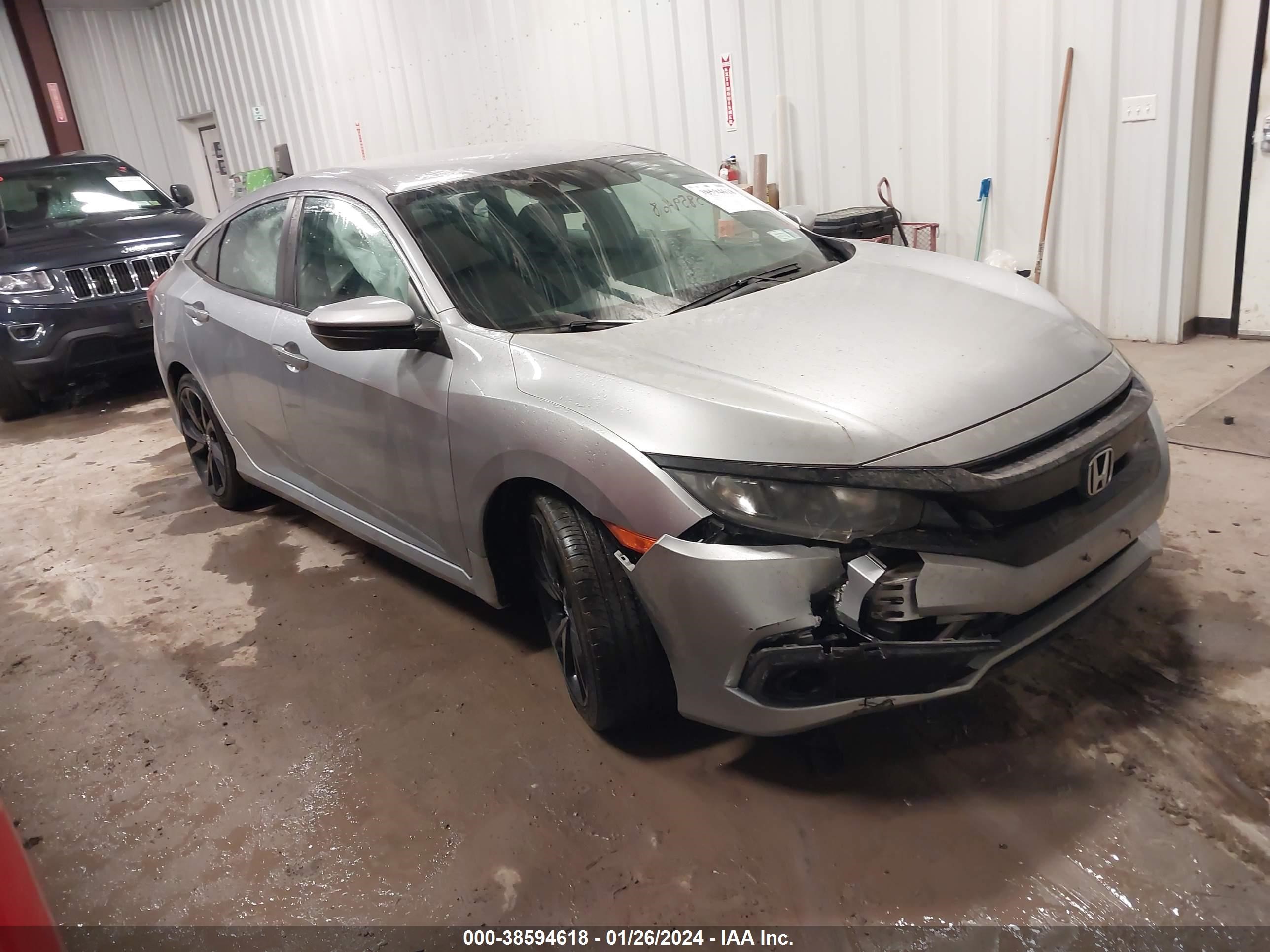 honda civic 2019 2hgfc2f88kh512793