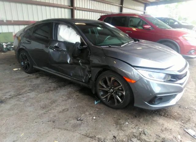 honda civic sedan 2019 2hgfc2f88kh596405