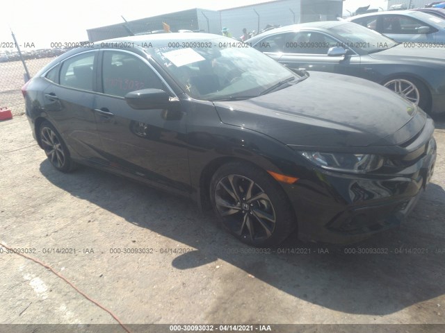 honda civic sedan 2019 2hgfc2f89kh530512