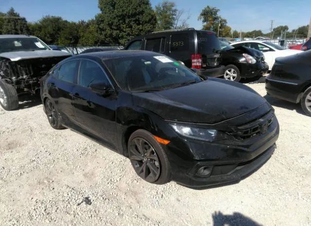 honda civic sedan 2019 2hgfc2f89kh558004