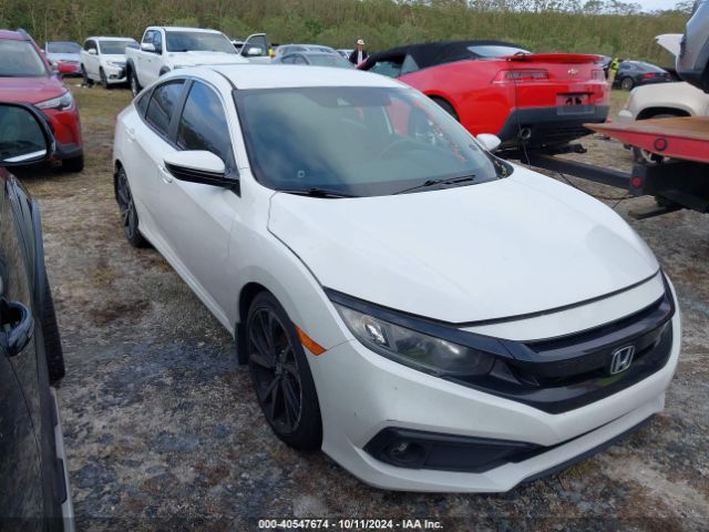 honda civic 2019 2hgfc2f89kh567463