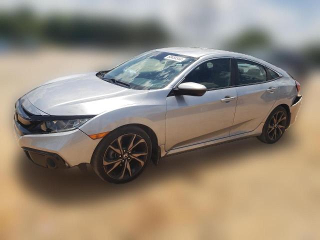 honda civic 2019 2hgfc2f89kh599667