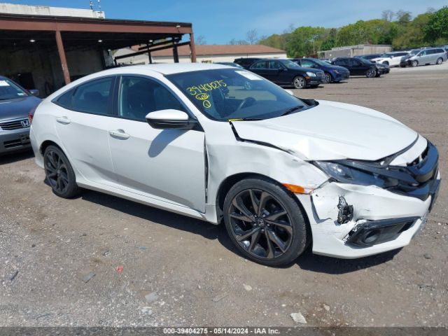 honda civic 2019 2hgfc2f89kh603474