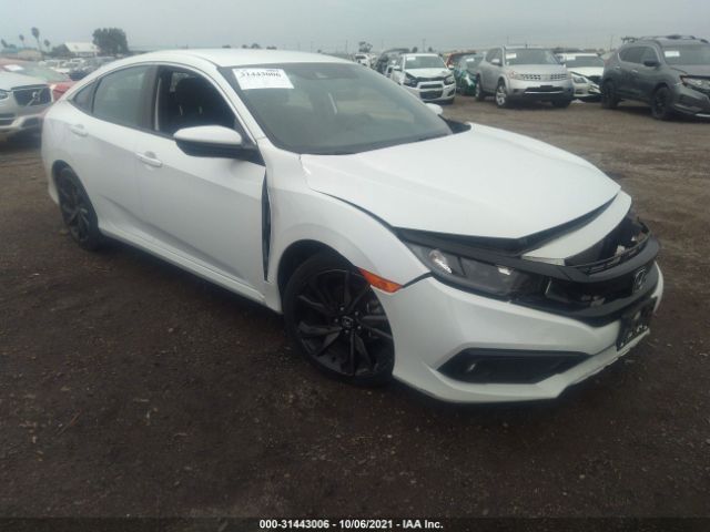 honda civic sedan 2019 2hgfc2f8xkh505943