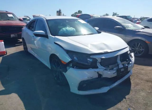 honda civic sedan 2019 2hgfc2f8xkh520653