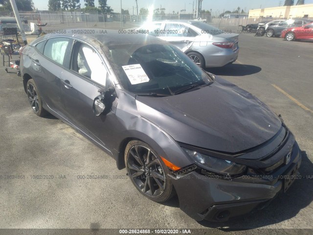 honda civic sedan 2019 2hgfc2f8xkh534603