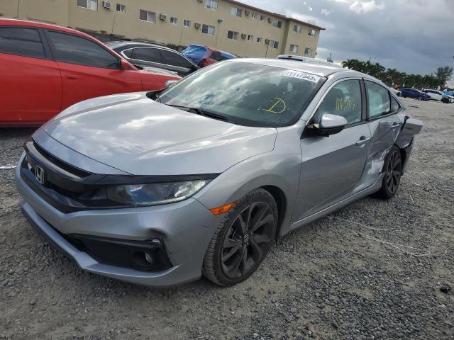 honda civic 2019 2hgfc2f8xkh600440