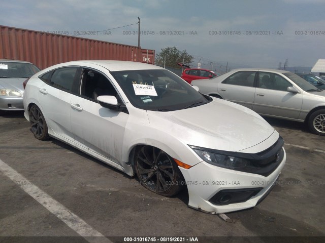 honda civic sedan 2019 2hgfc2f8xkh605556