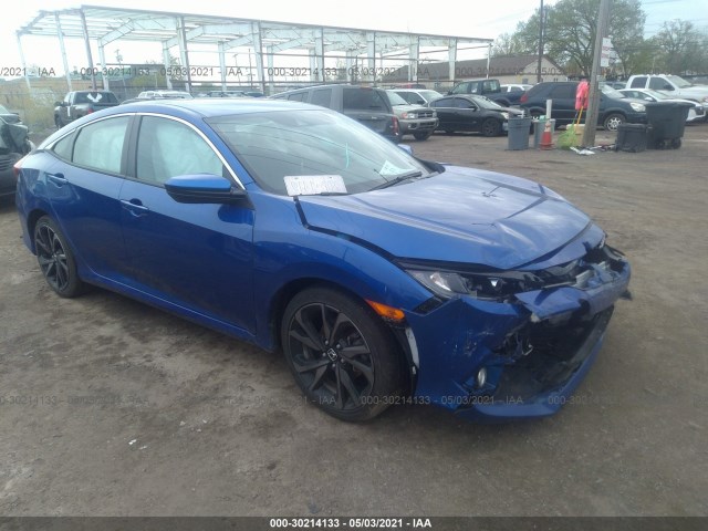 honda civic sedan 2020 2hgfc2f8xlh543125