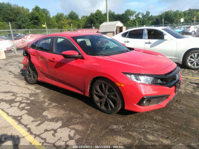 honda civic sedan 2020 2hgfc2f8xlh575895