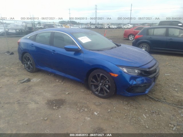 honda civic sedan 2020 2hgfc2f8xlh595032