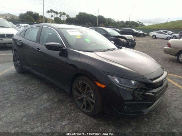 honda civic sedan 2021 2hgfc2f8xmh544888