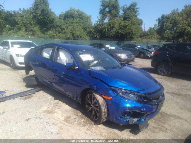 honda civic sedan 2021 2hgfc2f8xmh554269