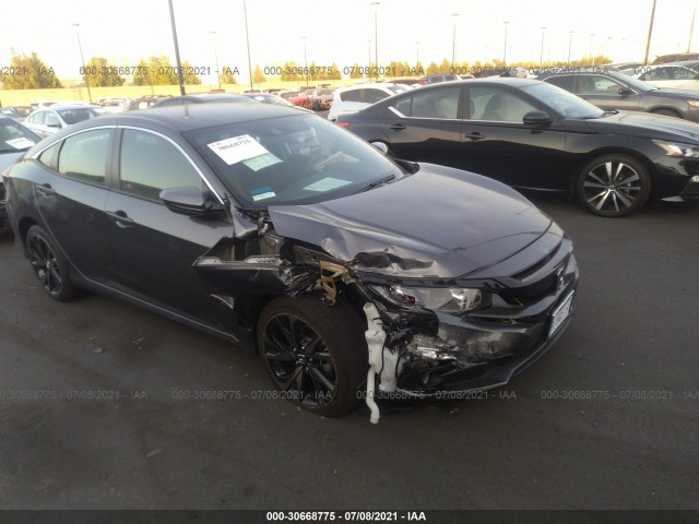 honda civic sedan 2021 2hgfc2f8xmh560072