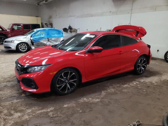 honda civic si 2018 2hgfc3a50jh752115