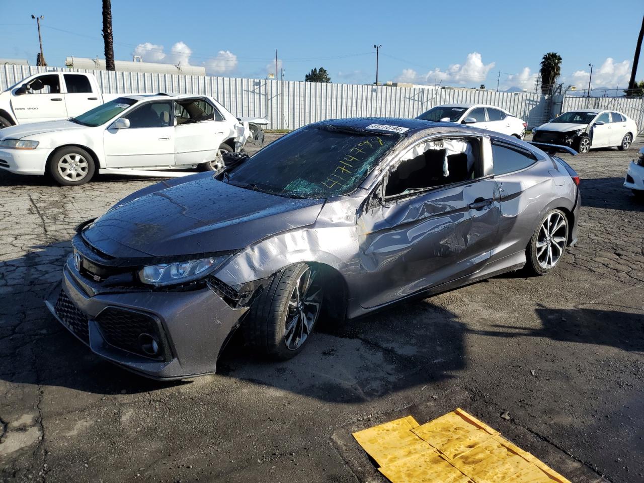 honda civic 2017 2hgfc3a52hh754684