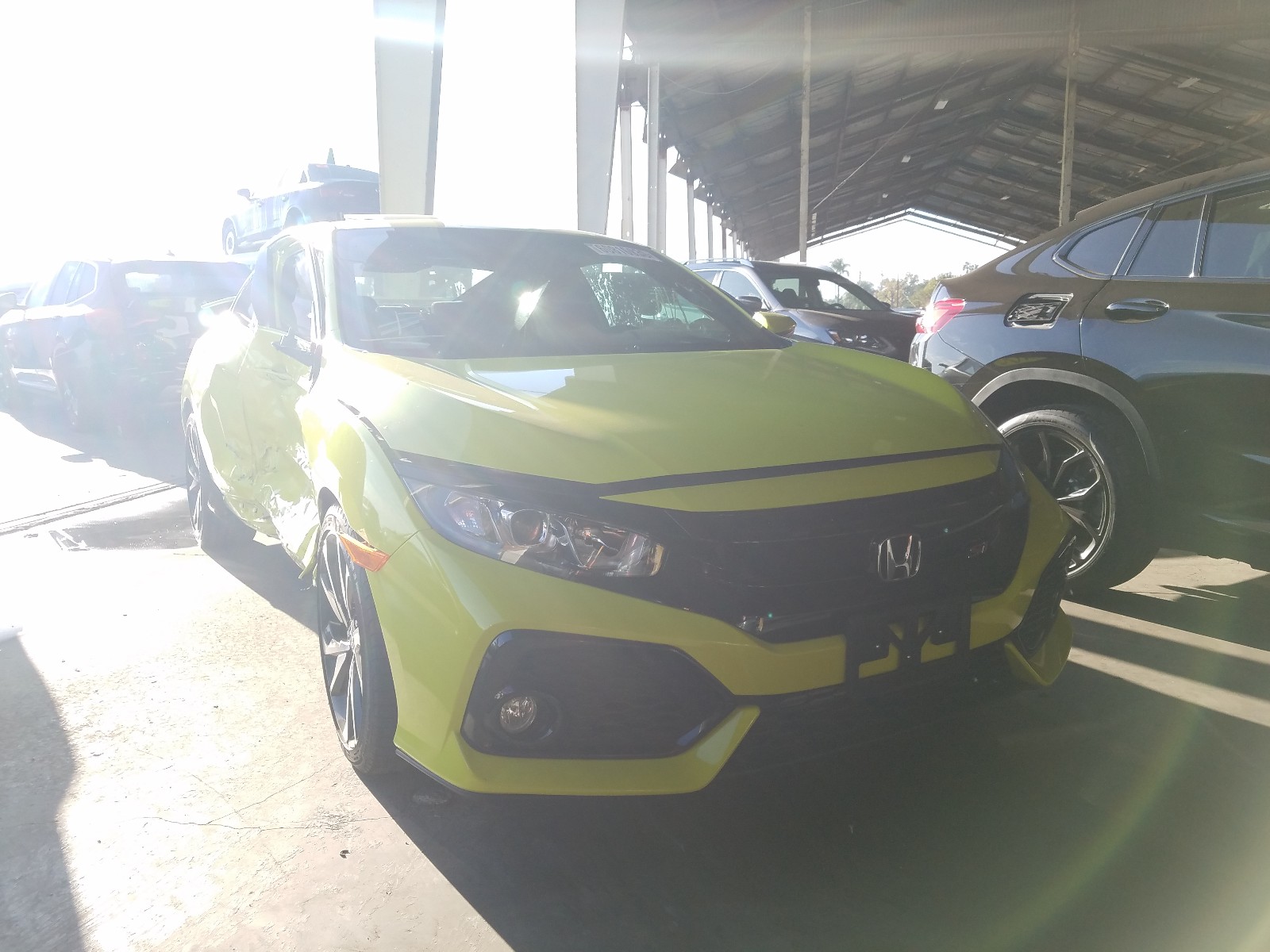 honda civic si 2019 2hgfc3a56kh751410