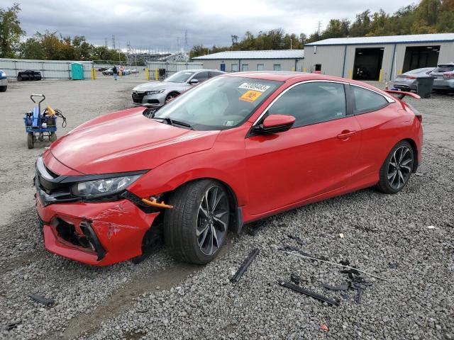 honda civic 2019 2hgfc3a56kh751679