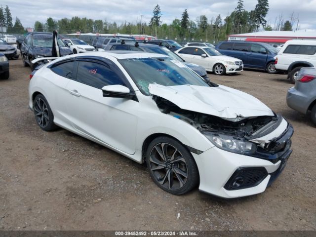 honda civic si 2019 2hgfc3a58kh752400