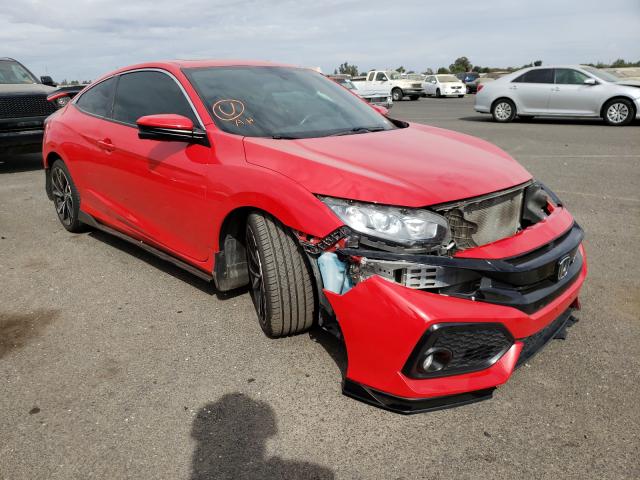 honda civic si 2018 2hgfc3a59jh754705