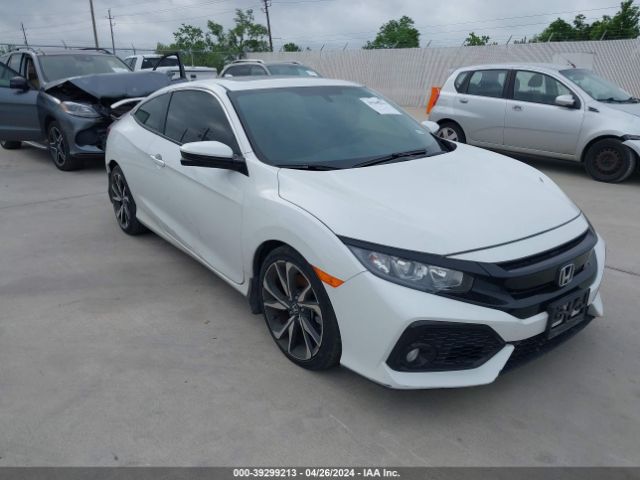 honda civic si 2019 2hgfc3a59kh753300