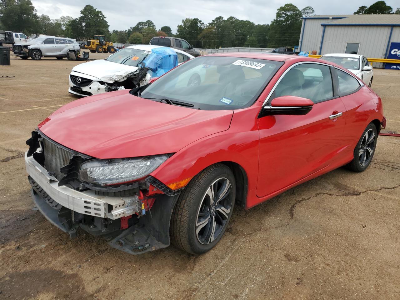 honda civic 2016 2hgfc3b91gh357760