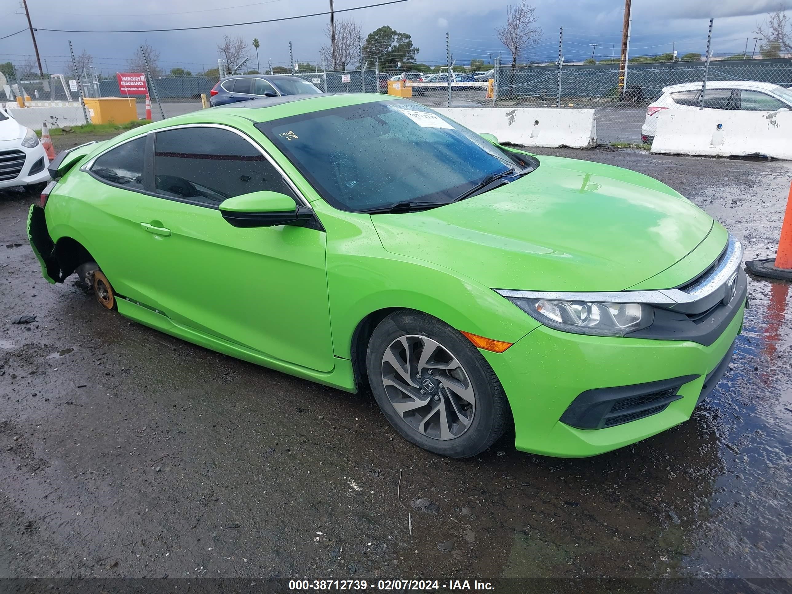 honda civic 2016 2hgfc4b07gh312992