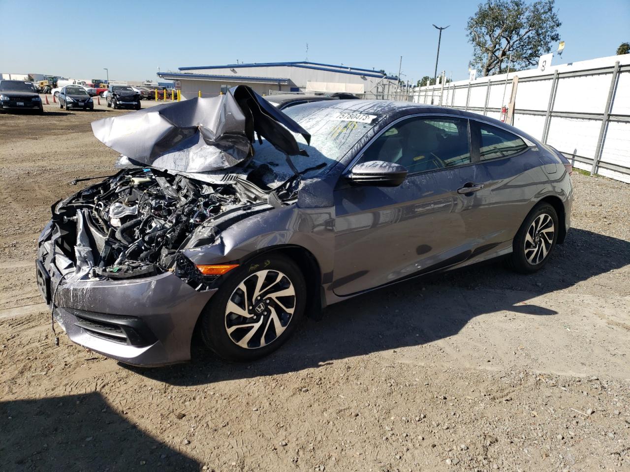 honda civic 2018 2hgfc4b51jh306625