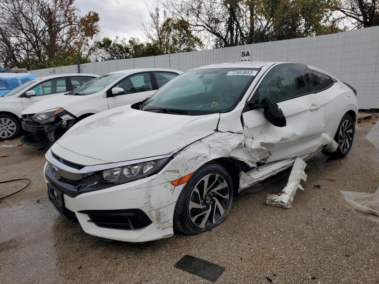 honda civic 2016 2hgfc4b52gh305203