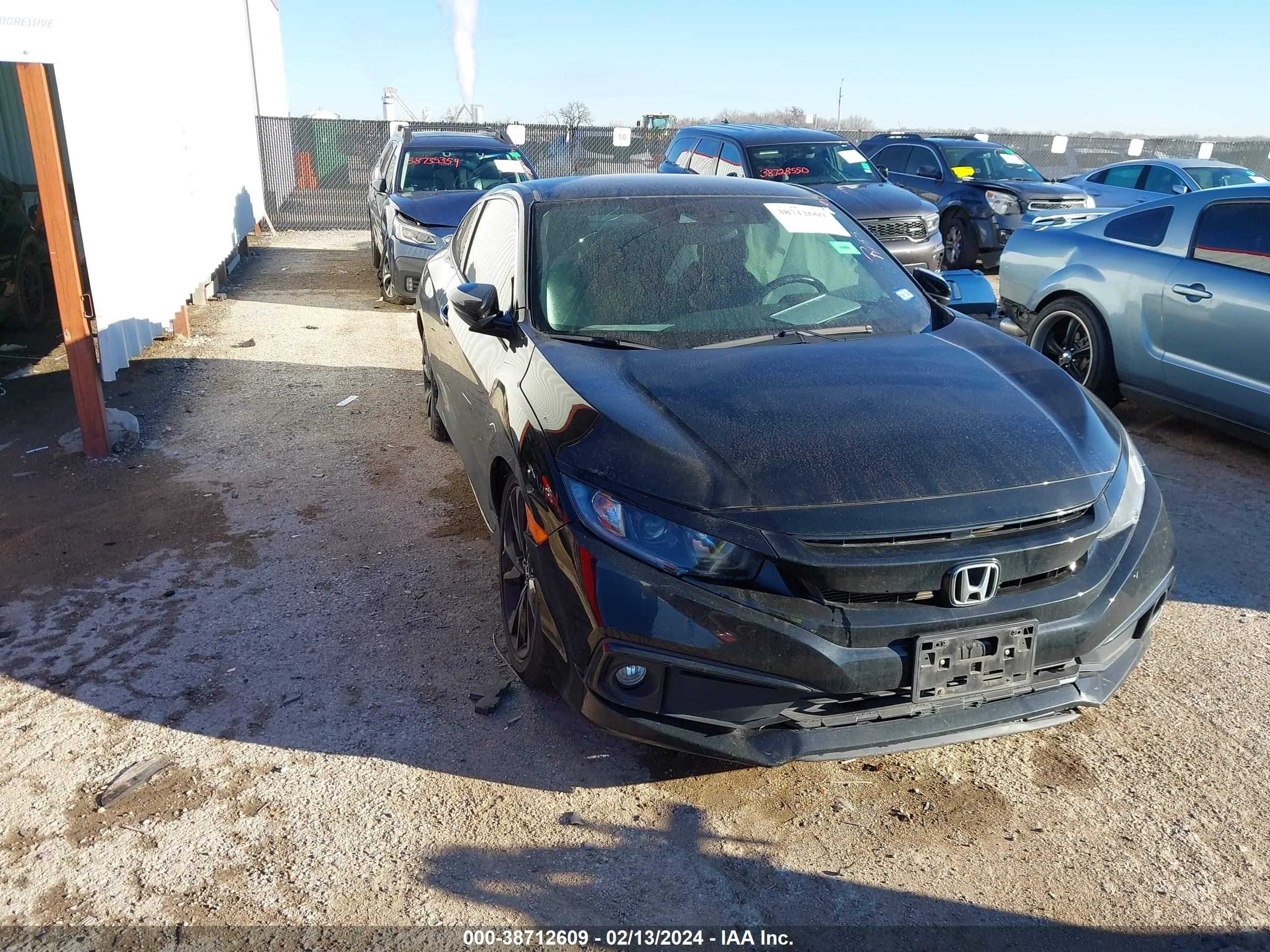 honda civic 2019 2hgfc4b81kh307110