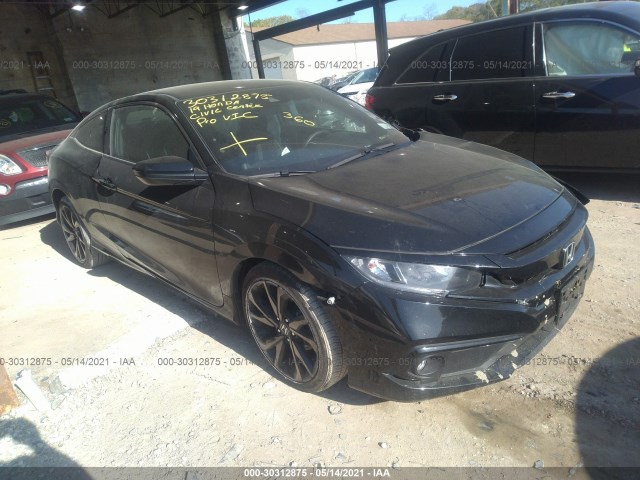 honda civic coupe 2019 2hgfc4b88kh309730