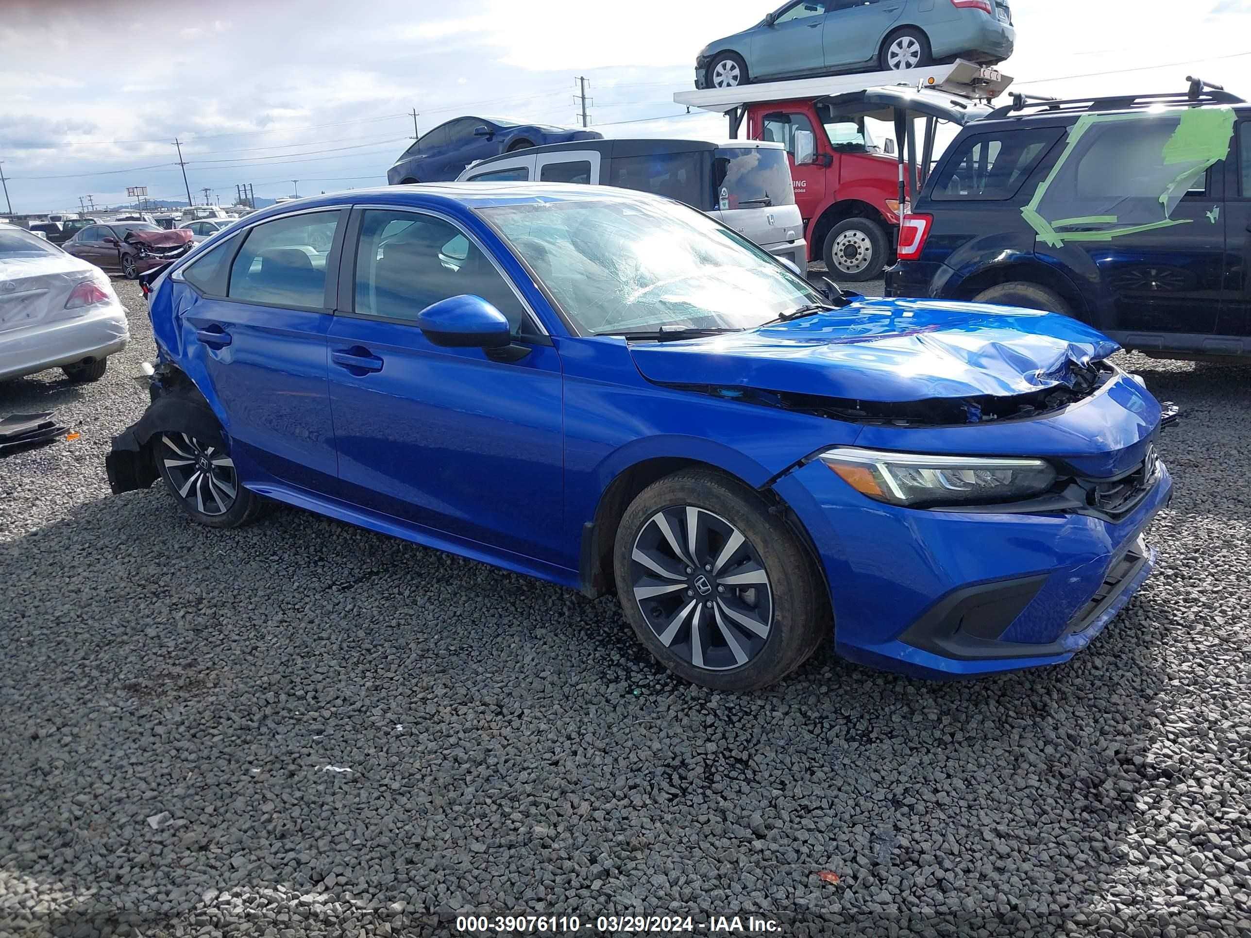 honda civic 2022 2hgfe1f76nh303813