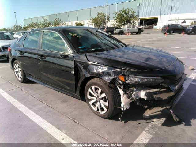 honda civic sedan 2022 2hgfe2f24nh508623