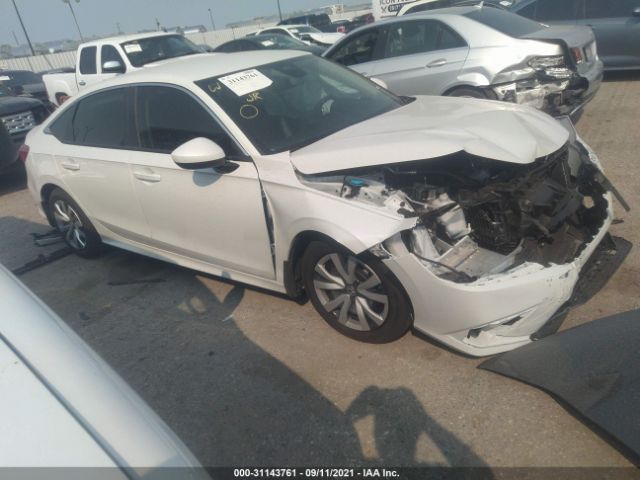 honda civic sedan 2022 2hgfe2f27nh510009