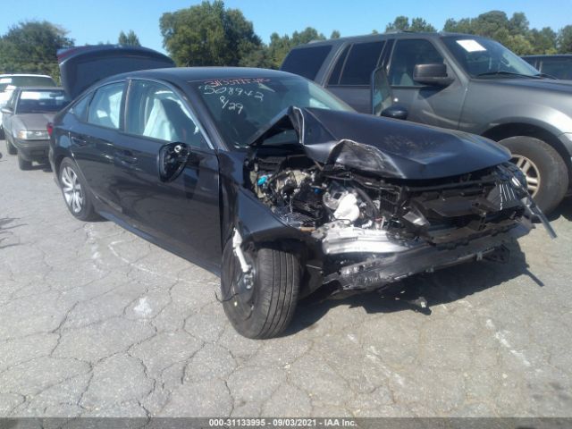 honda civic sedan 2022 2hgfe2f29nh508942