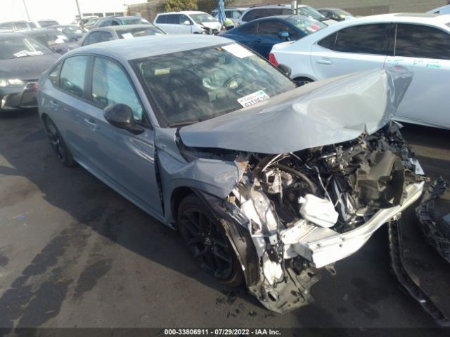 honda civic sedan 2022 2hgfe2f50nh556064