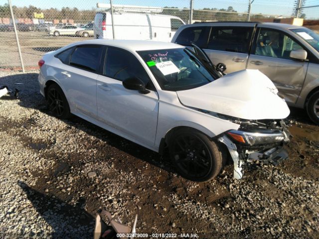 honda civic sedan 2022 2hgfe2f51nh550354