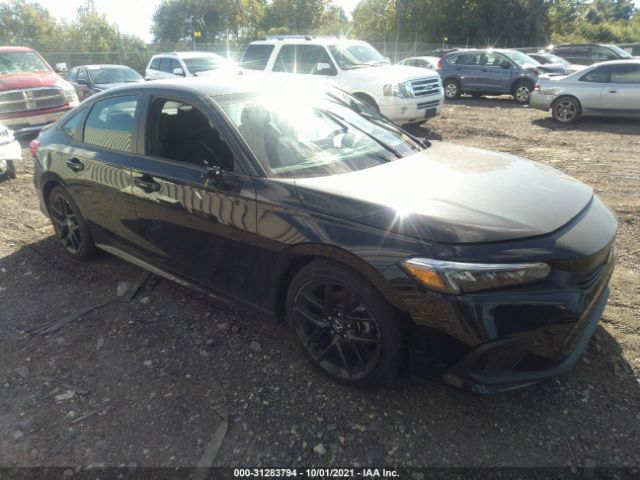 honda civic sedan 2022 2hgfe2f52nh509215