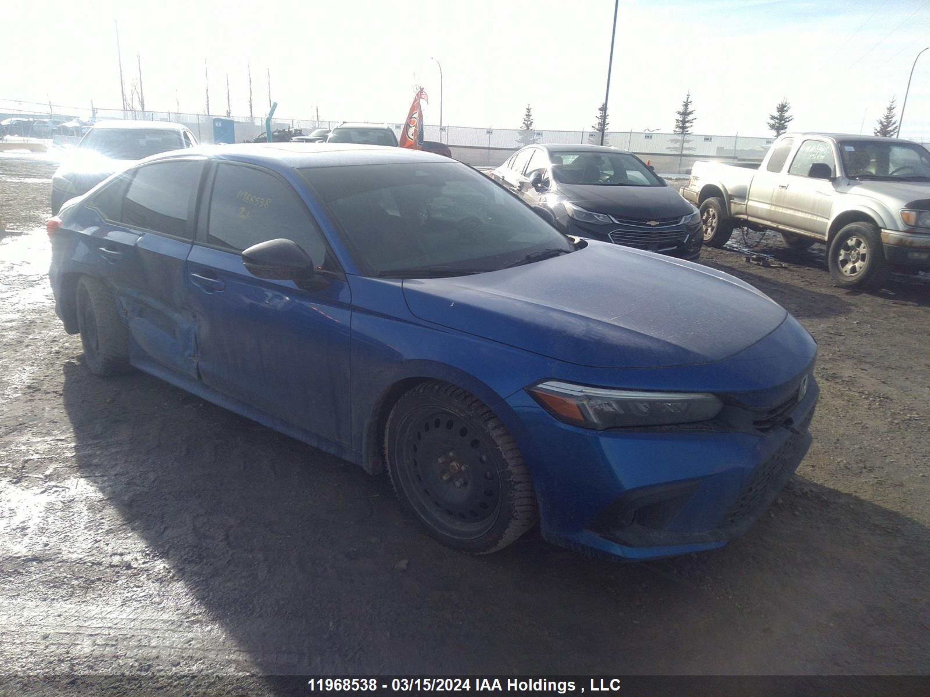 honda civic 2023 2hgfe2f54ph110857