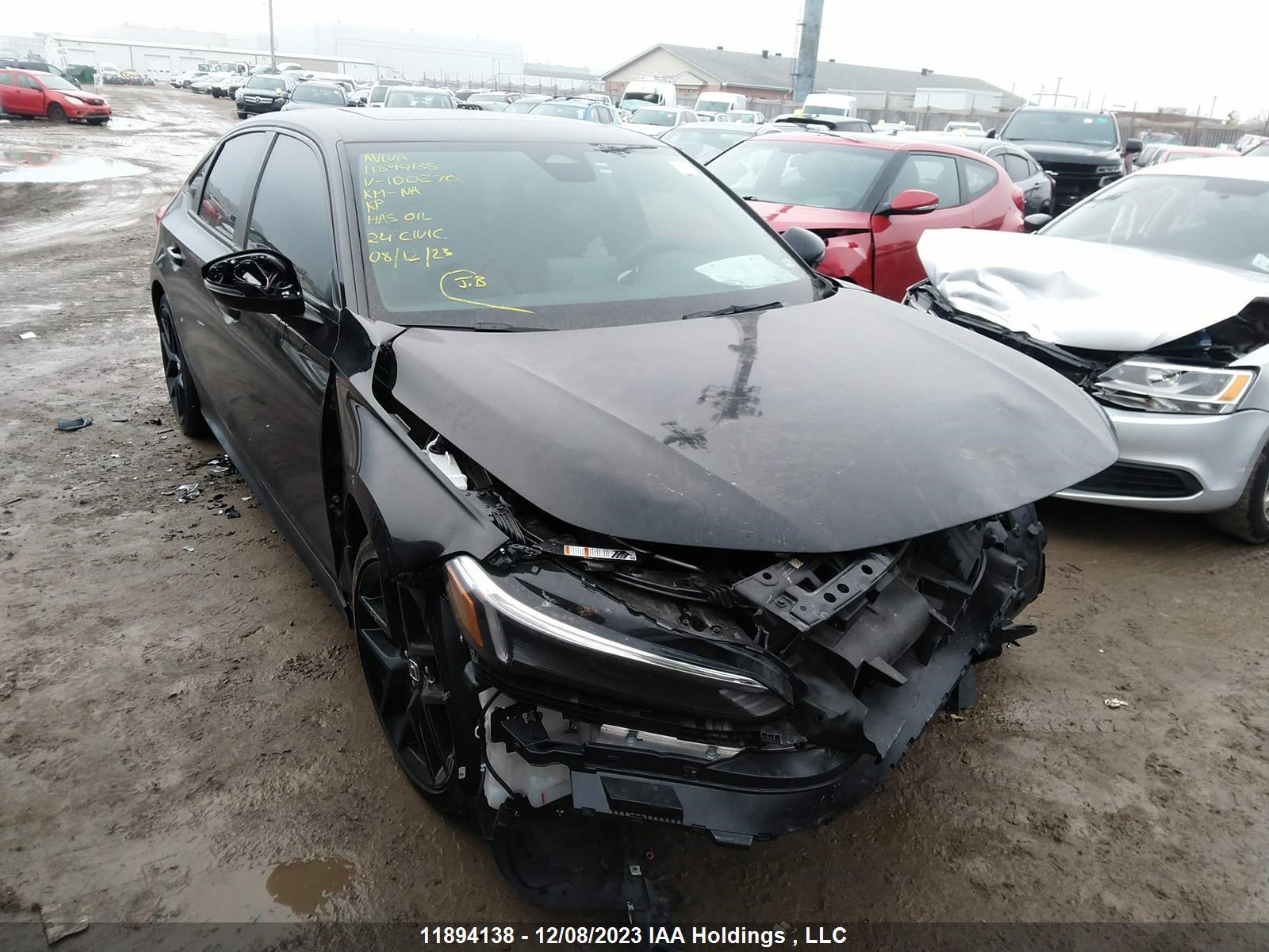 honda civic 2024 2hgfe2f56rh100270