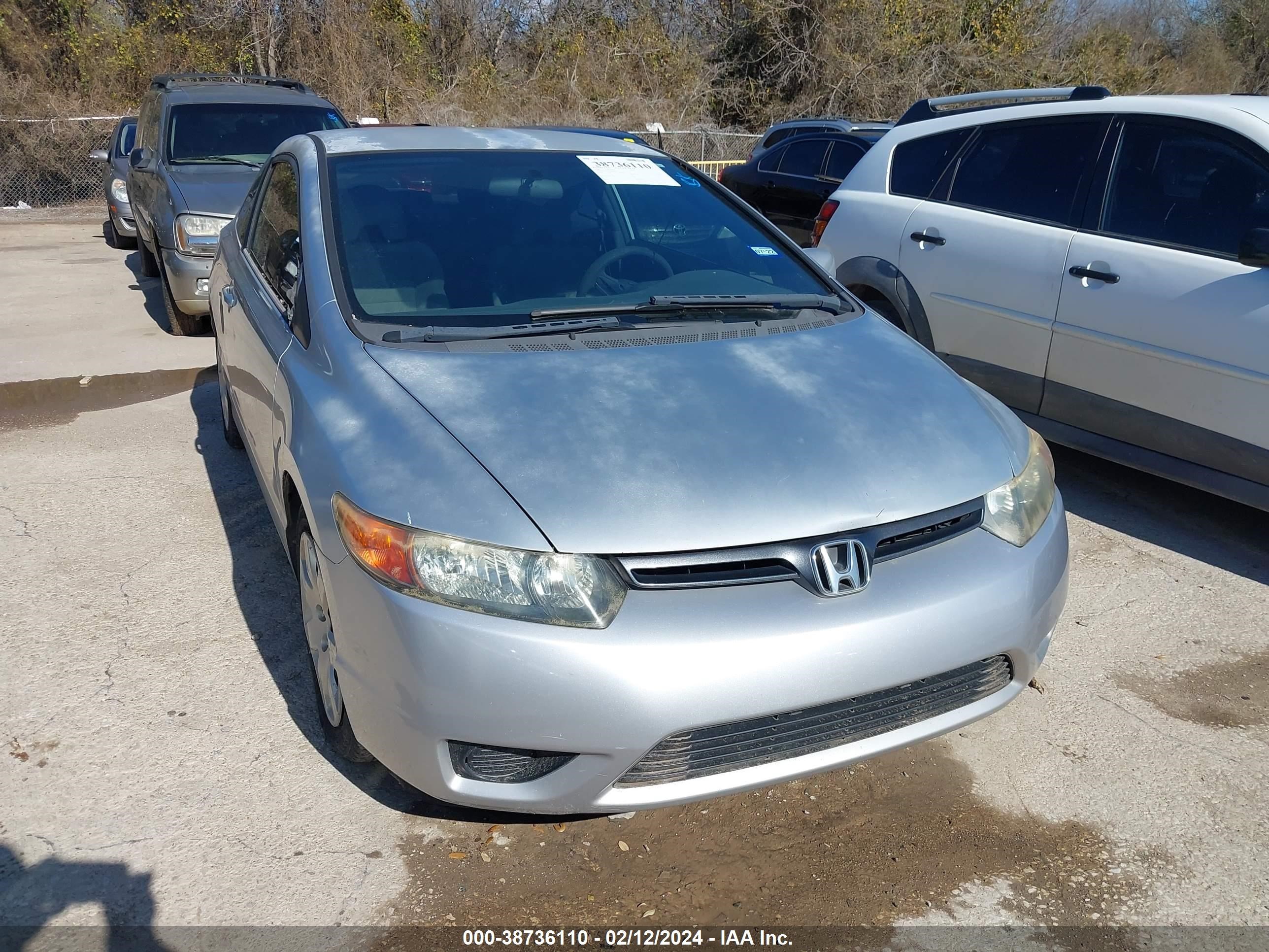 honda civic 2006 2hgfg116x6h569877